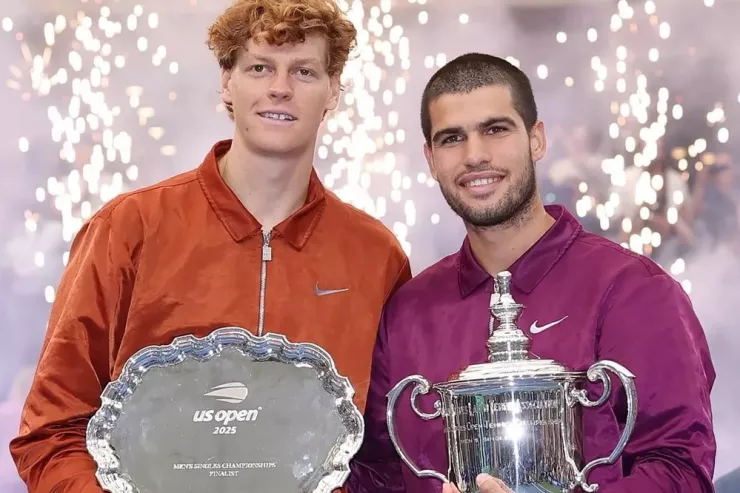 Á quân và tân vô địch Mỹ mở rộng 2025. Ảnh: ATP