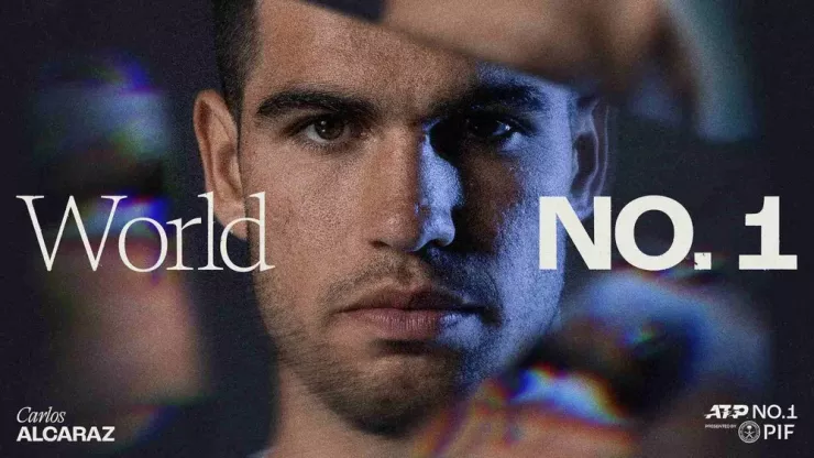 Alcaraz tái chiếm ngôi số 1 thế giới. Ảnh: ATP