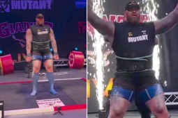 "Thần Thor" Iceland phá kỷ lục cử tạ thế giới: Nâng 510kg dễ như chơi