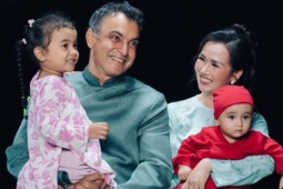 Giải trí - Chuyện tình vượt khác biệt văn hóa của vợ chồng Võ Hạ Trâm