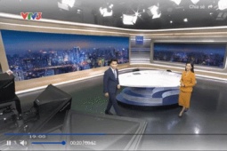 Giải trí - BTV Khánh Trang VTV trở lại Bản tin Thời sự 19h sau hơn 1 tháng vắng bóng