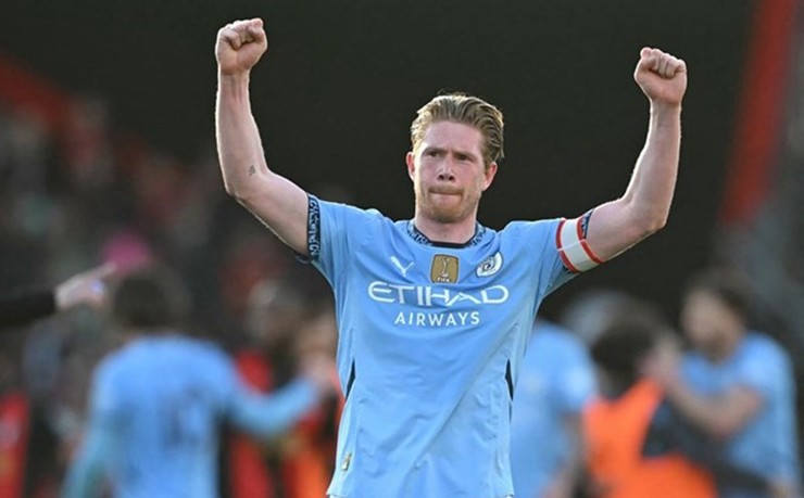 De Bruyne rời Man City không trọn vẹn.