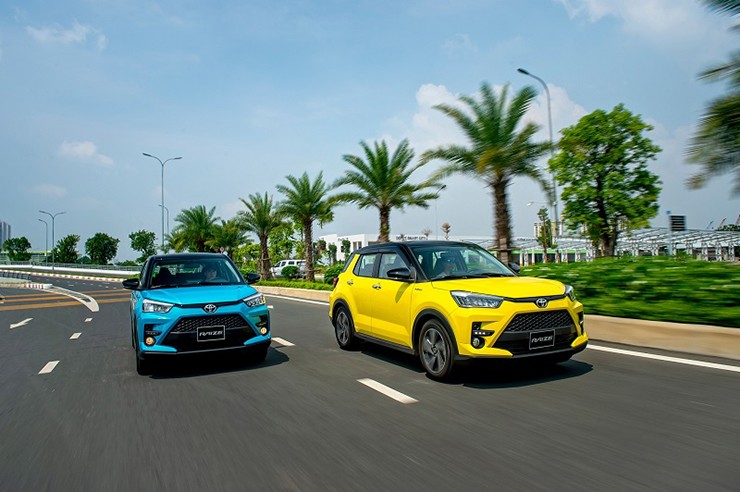 Giá xe Toyota Raize niêm yết và lăn bánh tháng 9/2025 - 2