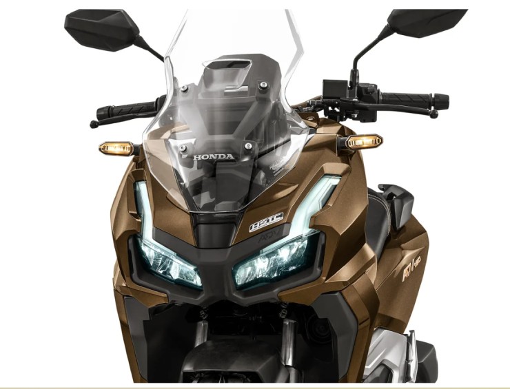 Ra mắt xe ga mới Honda ADV160 RoadSync 2026 màu nâu bóng cực chất - 3