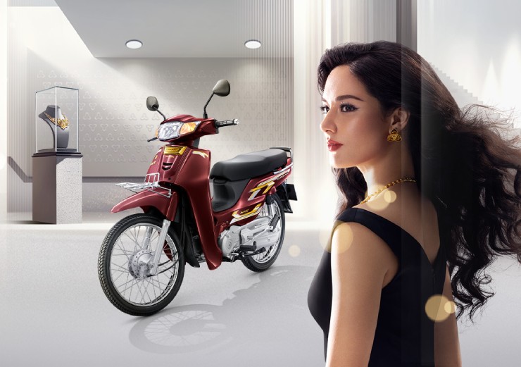 Trình diện ấn bản Honda Dream 2026 NCX 125 với biểu tượng hoa sứ - 1