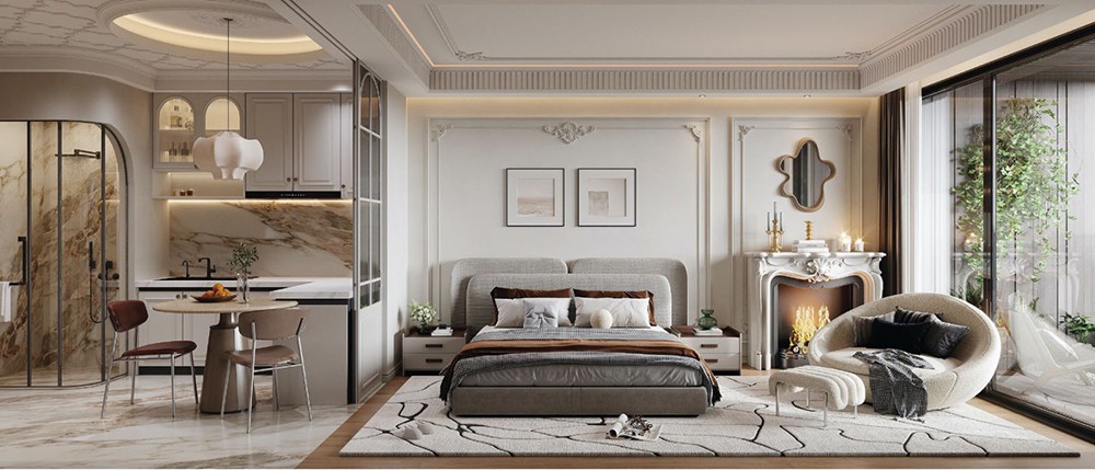 &nbsp;Giải pháp full nội thất cho căn studio từ Haier, thương hiệu nội thất thông minh hiện đại top đầu thế giới