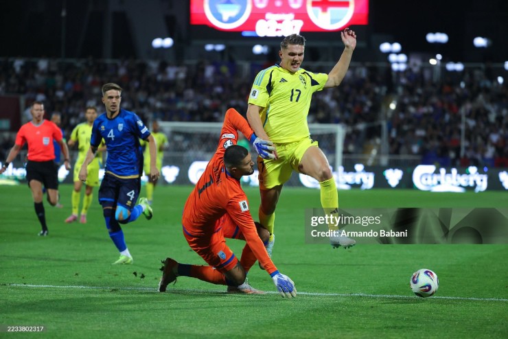 Thụy Điển thua sốc