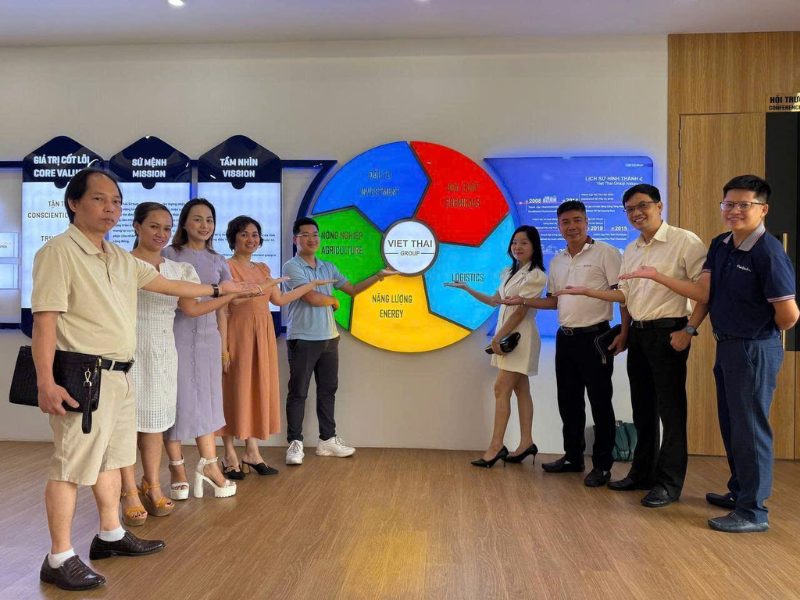 Founder The World Capital làm việc cùng lãnh đạo Việt Thái Group