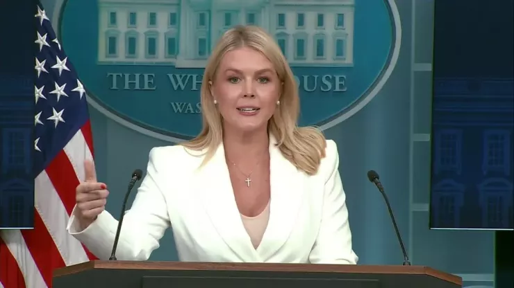 Thư ký báo chí Nhà Trắng Karoline Leavitt. Ảnh: THE WHITE HOUSE