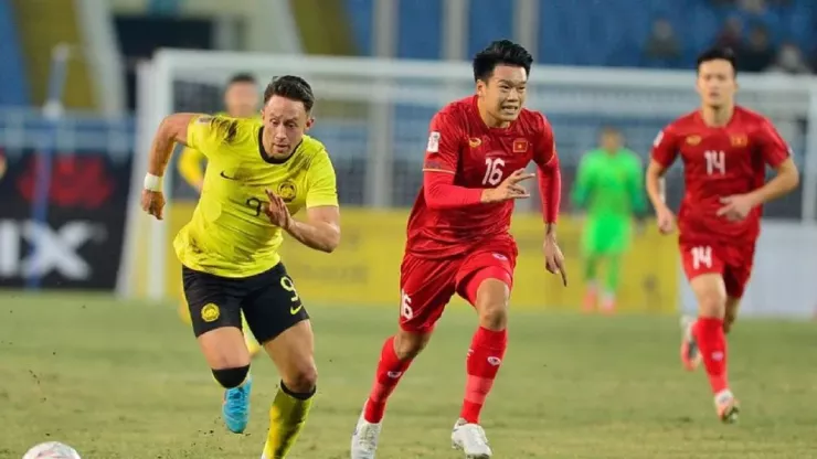 Đội tuyển Việt Nam và Malaysia chạy đua cho chiếc vé duy nhất ở bảng F góp mặt tại Asian Cup 2027. Ảnh: CCT.