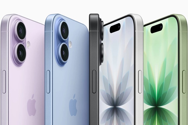Các màu sắc đến với iPhone 17 thông thường.