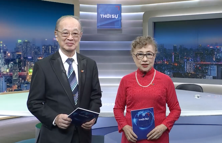 NSƯT Thanh Hùng và NSƯT Kim Tiến trong chương trình Chuyển động 24h lên sóng ngày 4/9.