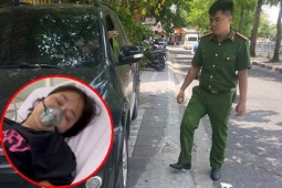 Nhắc đỗ ô tô sai trên vỉa hè, nữ chủ nhà bị đánh nhập viện