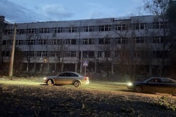 Khoảnh khắc tên lửa “địa ngục” của Ukraine đánh trúng sở chỉ huy quân đội Nga ở Donetsk?
