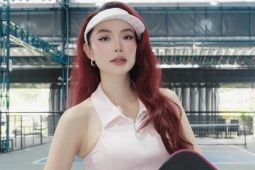 Minh Hằng đầu tư đồ không trùng lặp trên sân pickleball