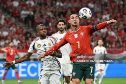 Video bóng đá Hungary - Bồ Đào Nha: 5 bàn gay cấn, Ronaldo bừng sáng (Vòng loại World Cup)