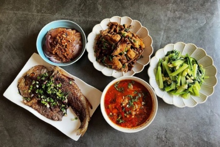 Thực đơn cơm nhà ngon miệng, nhìn thôi cũng thấy đói bụng