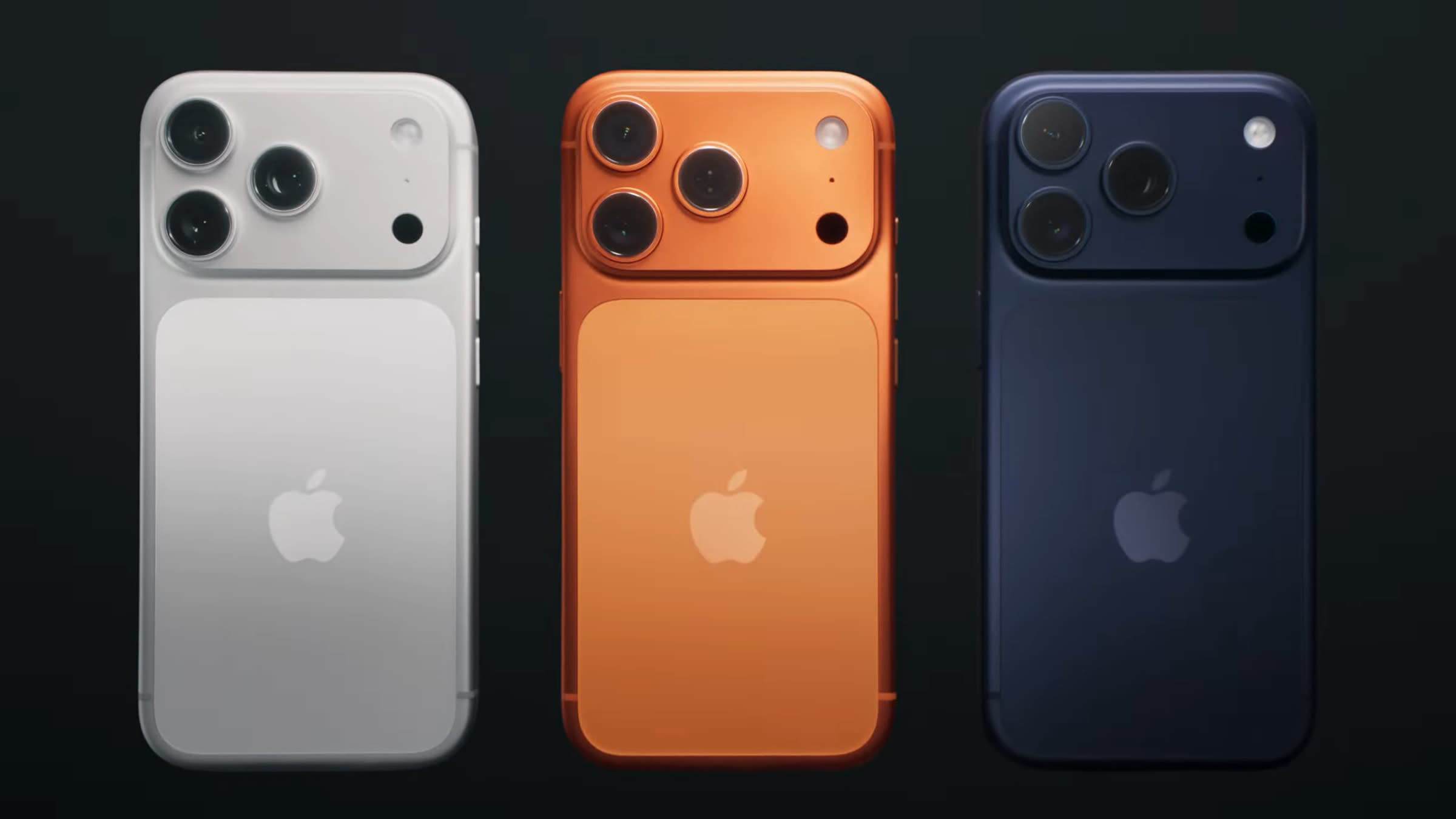 Thiết kế mặt lưng của iPhone 17 Pro Max.