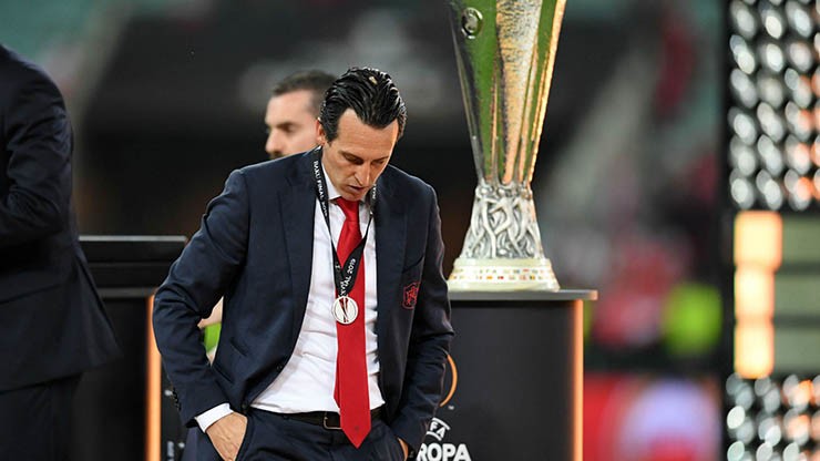 Emery từng cùng Arsenal về nhì ở Europa League 2018/19