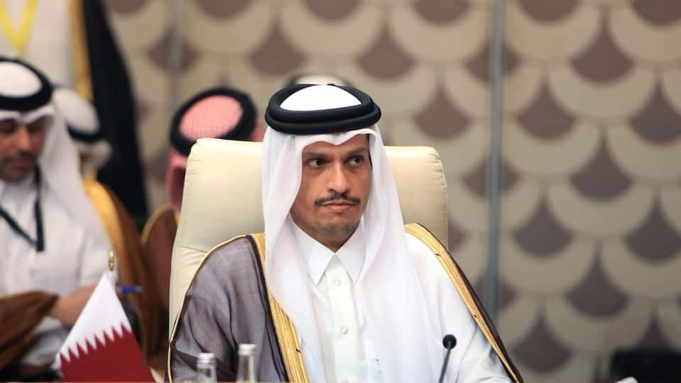 Ngoại trưởng Qatar Mohammed bin Abdulrahman Al Thani. Ảnh: EPA