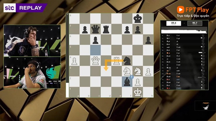 Bộ môn Cờ vua lần đầu xuất hiện tại eSports World Cup 2025, được phát sóng độc quyền trên FPT Play, được đón nhận tích cực. (Ảnh: FPT Play)