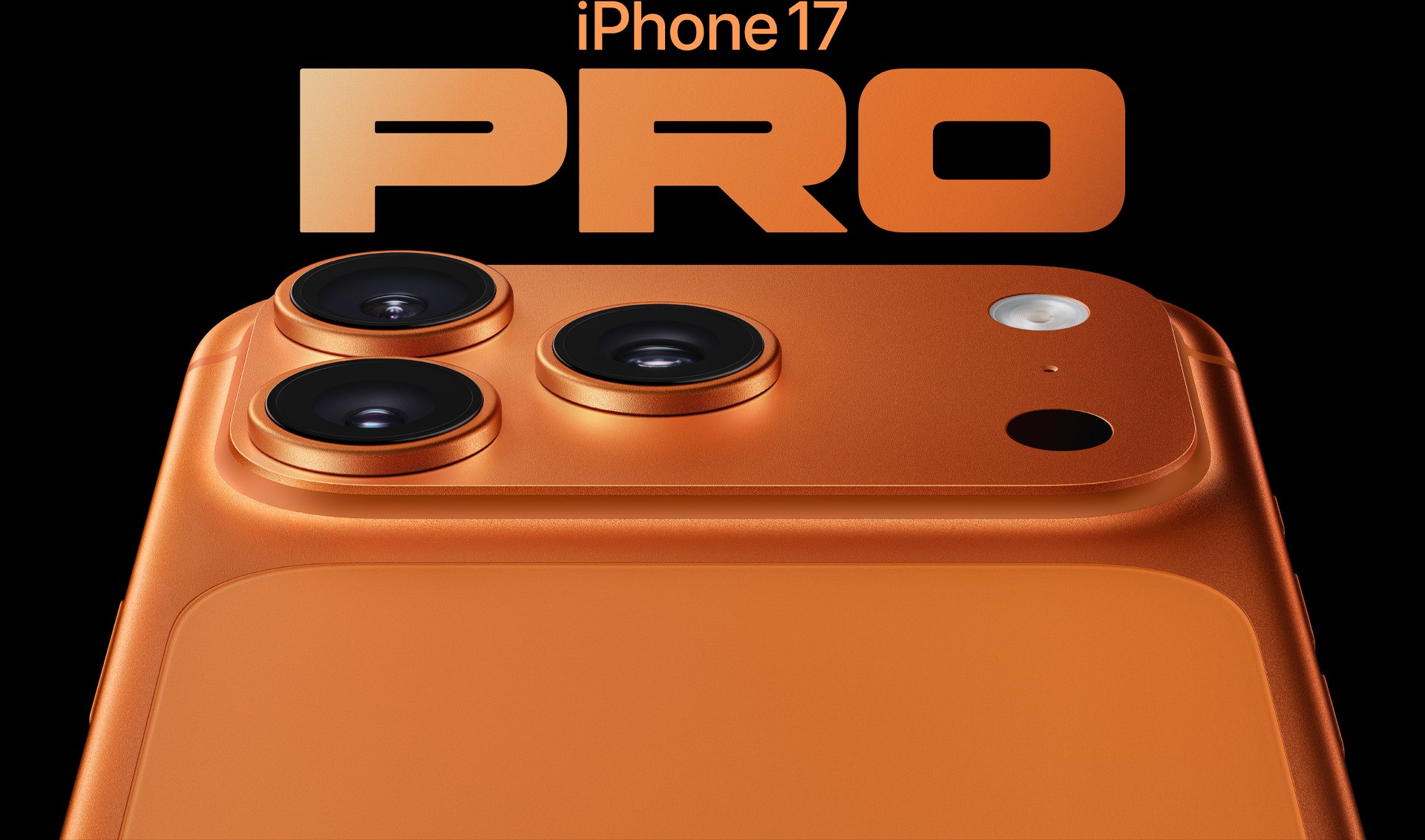 iPhone 17 Pro/Pro Max có màu cam vũ trụ mới.