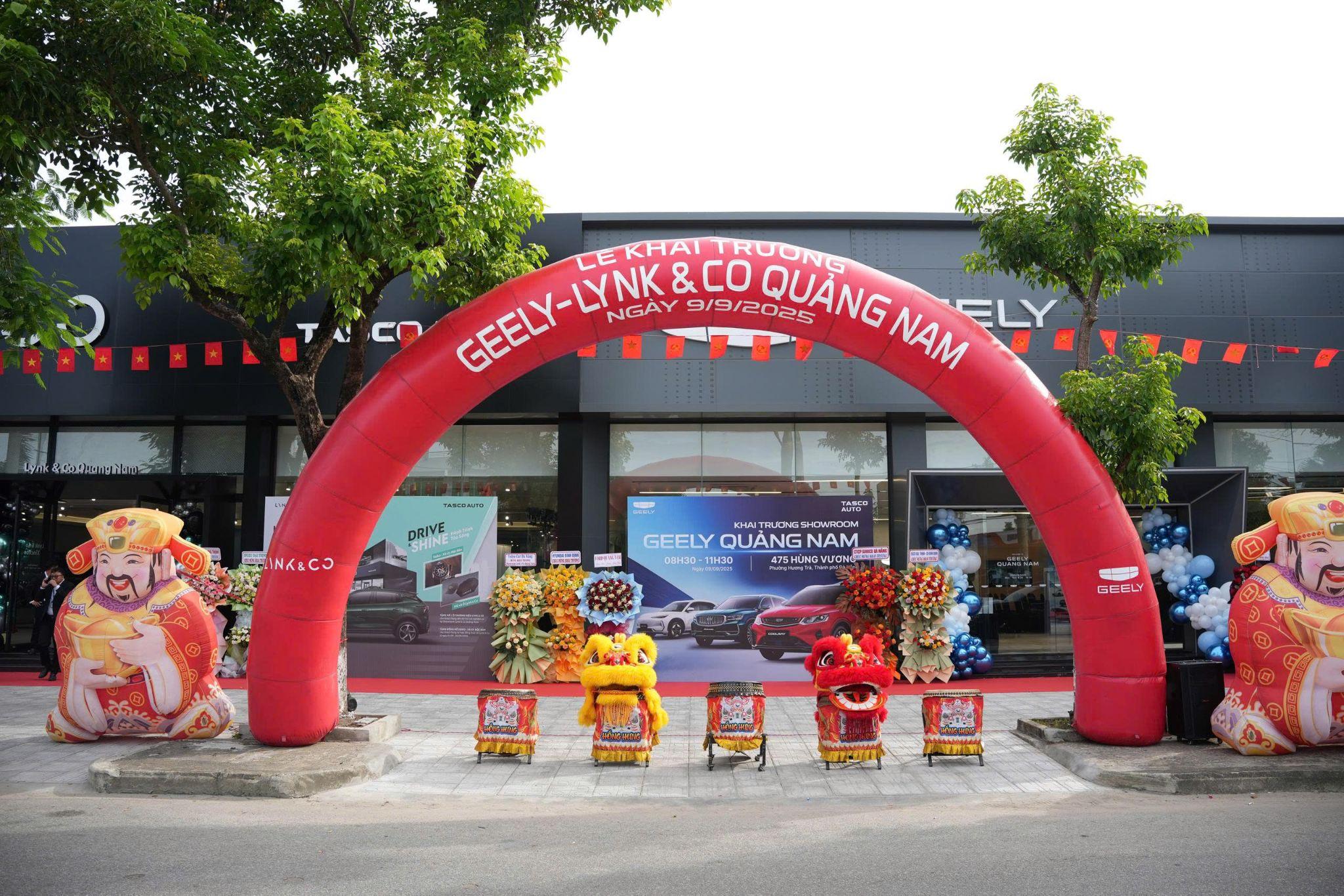 Một showroom của Geely Việt Nam trong ngày khai trương 09/09 vừa qua.
