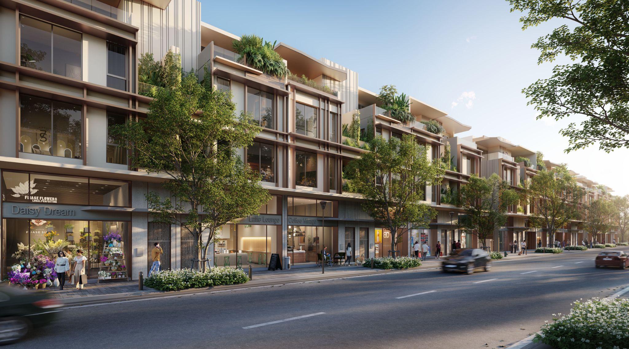 Sống động - Tấp nập - Thịnh vượng, Boutique Townhouse đại diện cho một nhịp sống thăng hoa và vẹn tròn. Ảnh: CapitaLand.