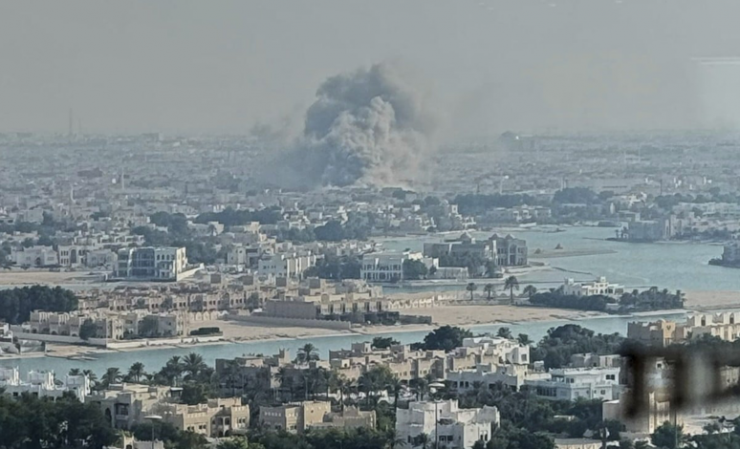 Cuộc không kích của Israel vào Qatar ngày 9/9. Ảnh: Reuters