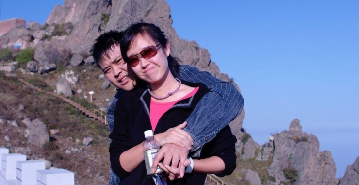 Trương Tân Vũ và Lương Hồng đã bên nhau suốt nhiều năm. Ảnh: KKNews
