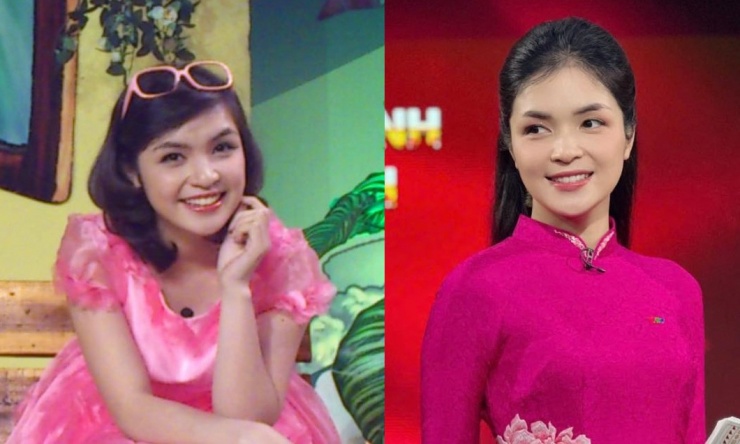 MC Nguyễn Hằng gắn liền với biệt danh 'chị Kính Hồng' trong chương trình 'Chúc bé ngủ ngon' và hiện tại.