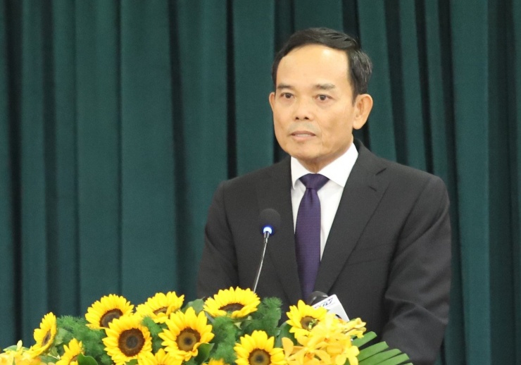 Bí thư Thành ủy TPHCM Trần Lưu Quang. Ảnh: Ngô Tùng