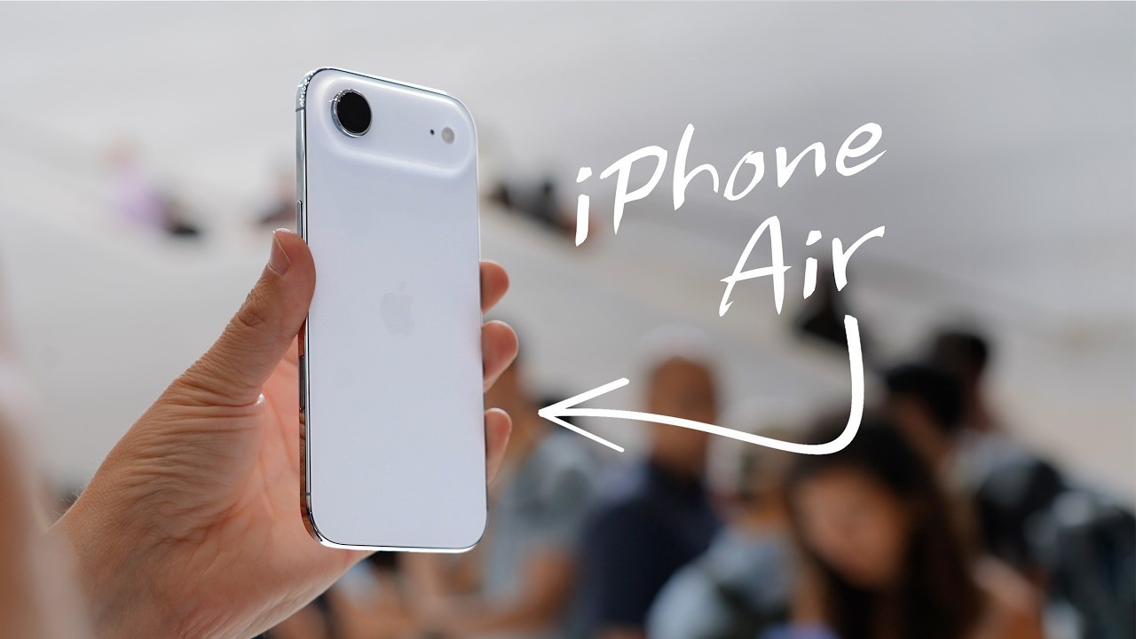 Video trên tay iPhone Air: Chiếc iPhone mỏng nhất của Apple mang lại cảm giác cao cấp - 1