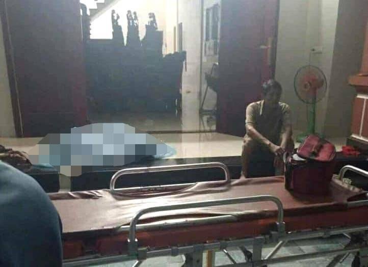 Hiện trường vụ việc.