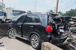 Tin tức trong ngày - Tai nạn liên hoàn trên Quốc lộ 51