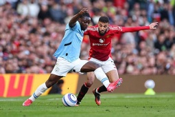 Bóng đá - Man City dùng Doku cho derby Manchester, MU kịp đón hậu vệ trở lại đối phó