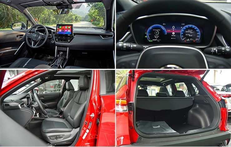 Giá xe Toyota Corolla Cross tháng 9/2025, ưu đãi 50% phí trước bạ - 4
