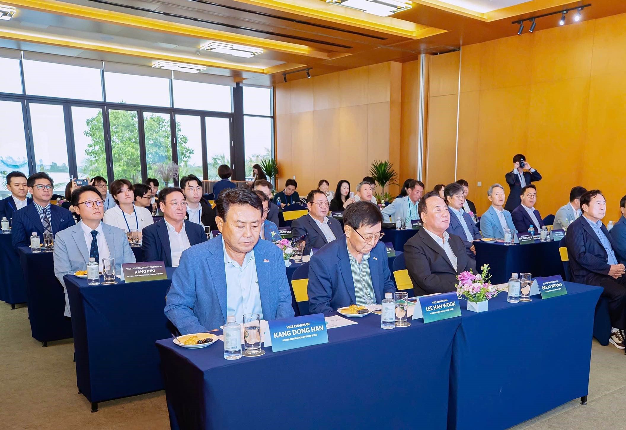 Các doanh nghiệp Hàn quốc đánh giá cao sự kiện hợp tác đầu tư tại Cụm công nghiệp Yên Bằng