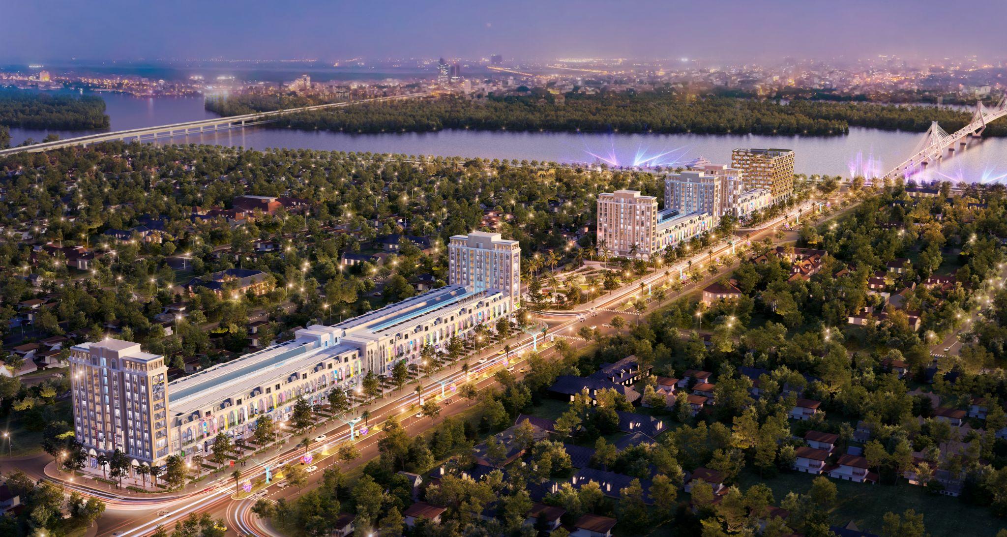 Dự án sở hữu 3 yếu tố vàng trong phong thủy “nhất cận thị, nhị cận giang, tam cận lộ.