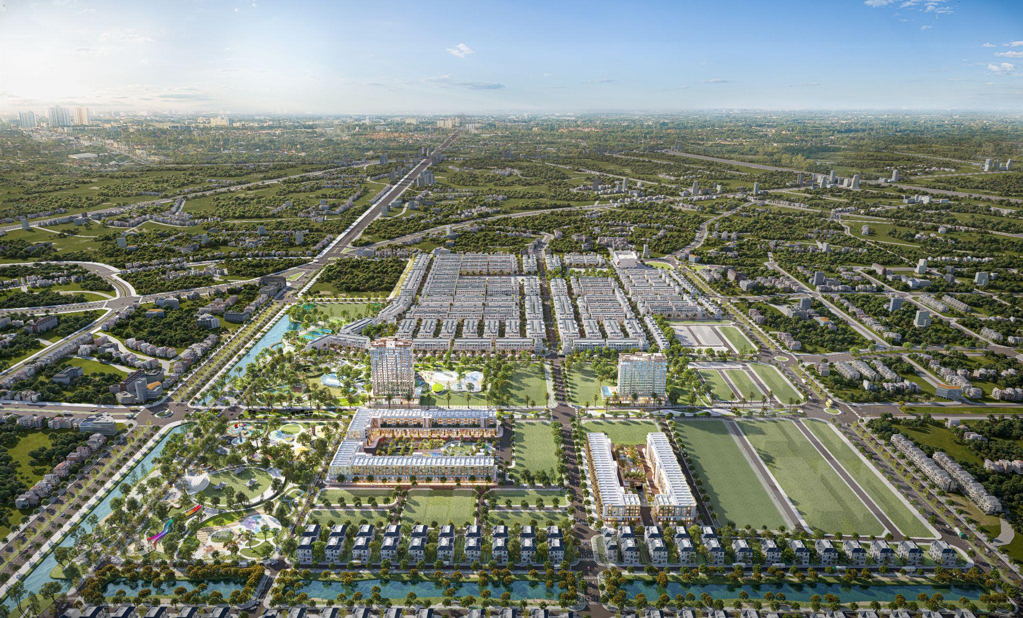 Masteri Sky Quarter sở hữu vị trí “trung tâm của trung tâm” tại đại đô thị Wonder City