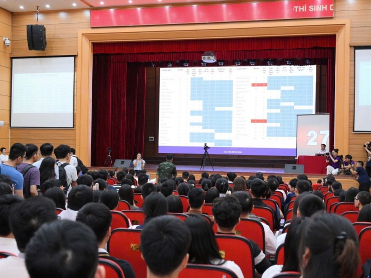 Khoảnh khắc gây sốt tại lễ chọn chuyên ngành Y: Phát hiện cặp đôi trai tài - gái giỏi - 1