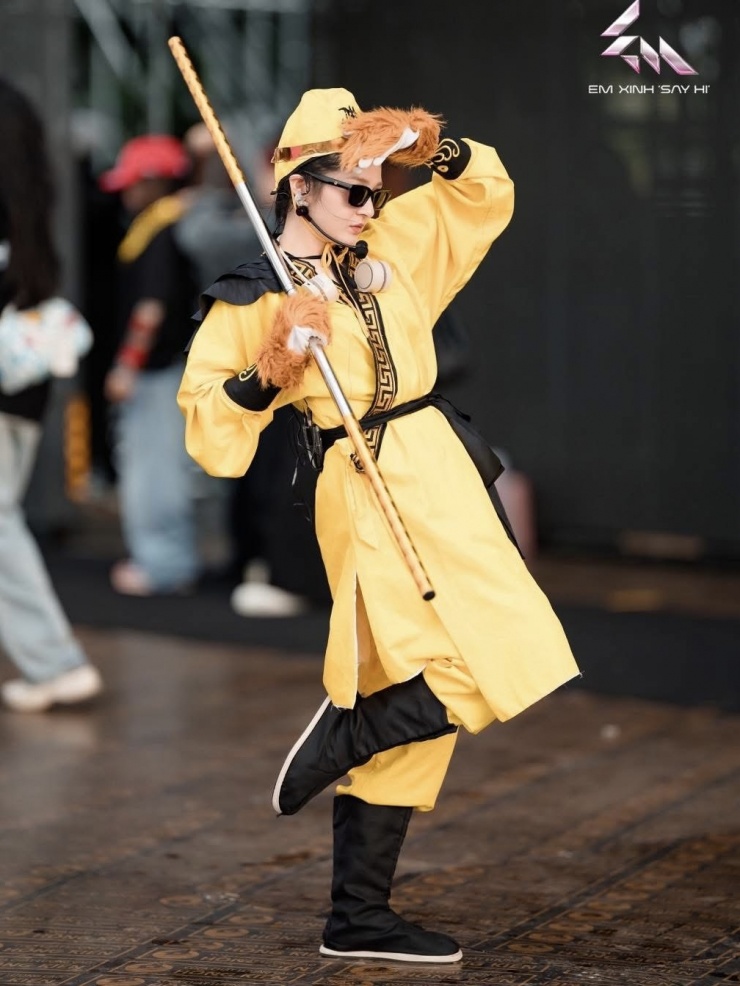 Phương Mỹ Chi hóa Na Tra, Bảo Anh giả Tôn Ngộ Không - 3