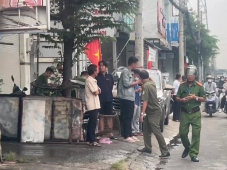 Cháy cửa hàng phụ tùng ở TP HCM, một cụ ông tử vong