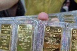 Sáng nay 12-9, giá vàng miếng SJC, vàng nhẫn tiếp tục lao dốc