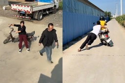 Clip: Cười chảy nước mắt với pha dạy vợ lái xe của các ông chồng