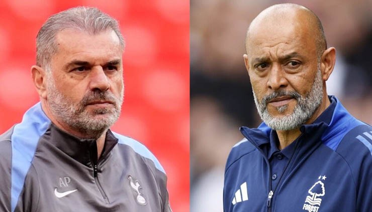 Nottingham Forest sa thải HLV Nuno Santo (bên trái), bổ nhiệm Postecoglou
