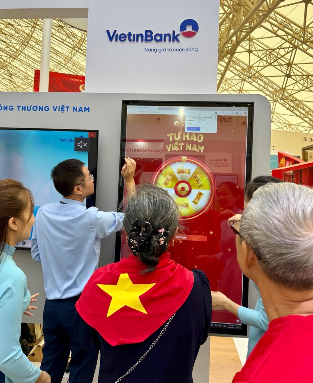 Mini game “Tự hào Việt Nam” với những voucher giá trị thu hút nhiều khách hàng quan tâm