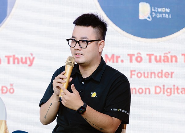 Anh Tô Tuấn Tài – CEO Lemon Digital, diễn giả quen thuộc tại các diễn đàn về thương mại điện tử và kinh tế số
