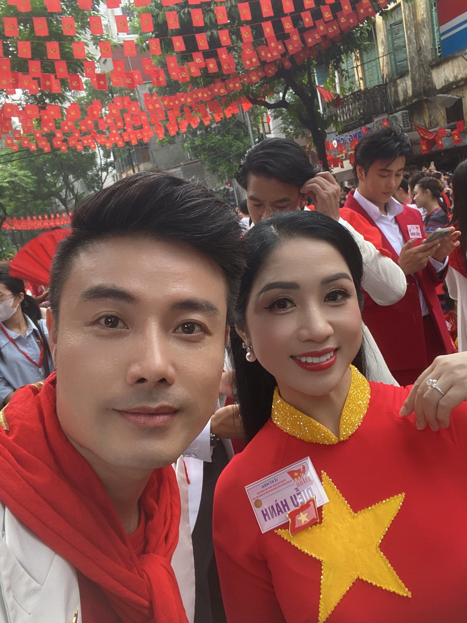 NSƯT Quốc Phòng cũng là 1 trong những nghệ sĩ có mặt trong khối Văn hóa - Thể thao tham gia sự kiện A80.
