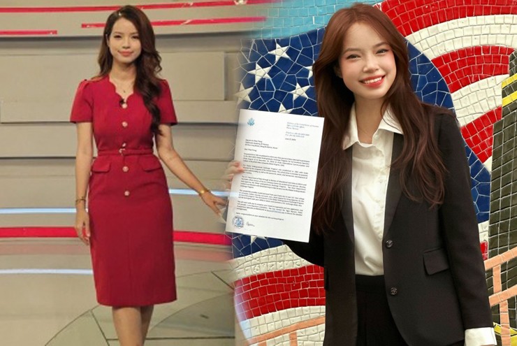Nữ MC kênh Vietnam Today gây sốt với bảng thành tích học tập 'khủng'
